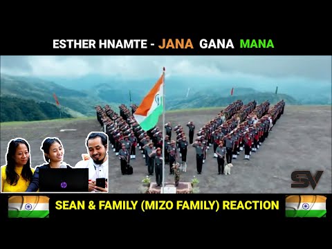Esther Hnamte (5 Years) Feat 3 Assam Rifles, Lunglei, Mizoram : Jana Gana Mana (Mizo Fam Reaction)