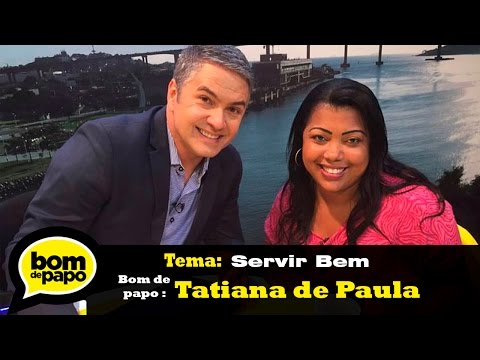 Programa Bom de Papo 18/12/2015 - TATIANA DE PAULA