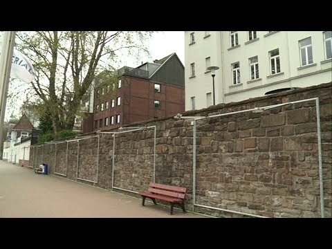 Restaurierung der Outdoor Galerie am Leinpfad in Ruhrort