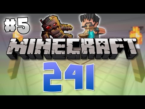 Minecraft: 241 "Two For One" Forever Together - Part 5 - Invisible Block Hilarity!