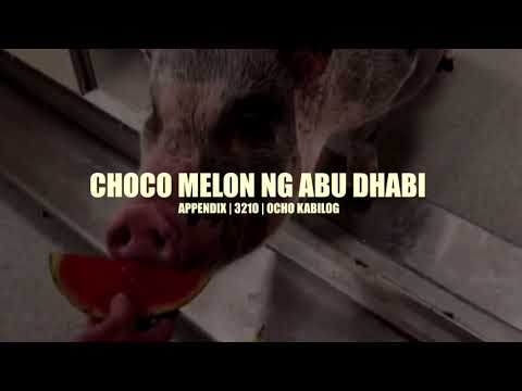 CHOCO MELON NG ABU DHABI - Appendix | 3210 | Ocho Kabilog