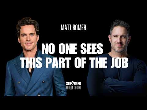 How Matt Bomer Balances Hollywood, Family, and Staying Strong as You Age