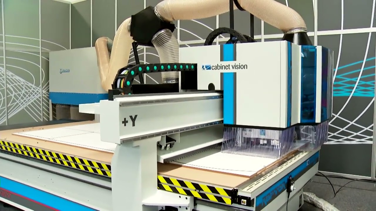 AES RAPTOR Cabinet Vision   3 Axis CNC Router   The Fastest Way From Design to Production