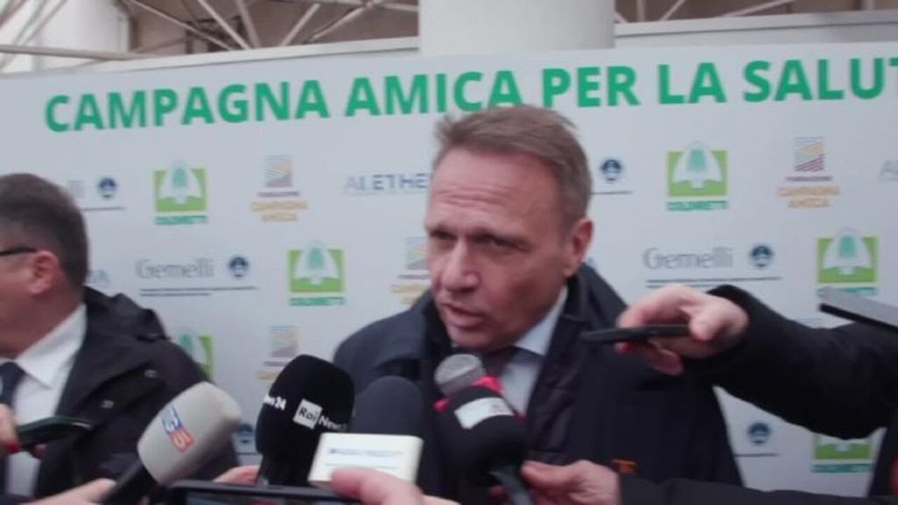 Campagna Amica al Gemelli, Lollobrigida: Promuovere educazione alimentare per migliorare la salute