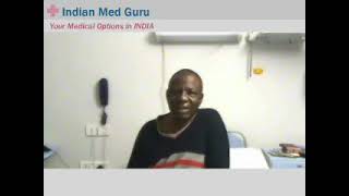 Mr. Ben Okoro, Nigeria patient video testimonial India