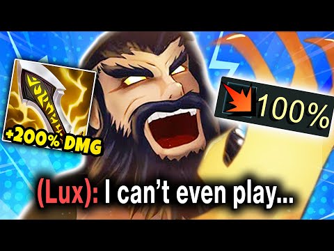 Udyr but I'm Full Crit and you die if I auto you once (they couldn't even play the game)