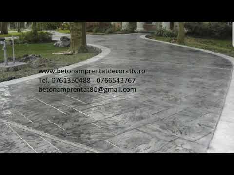 Beton Amprentat Sicrita -Prahova Tel.0761350488 -0766543767