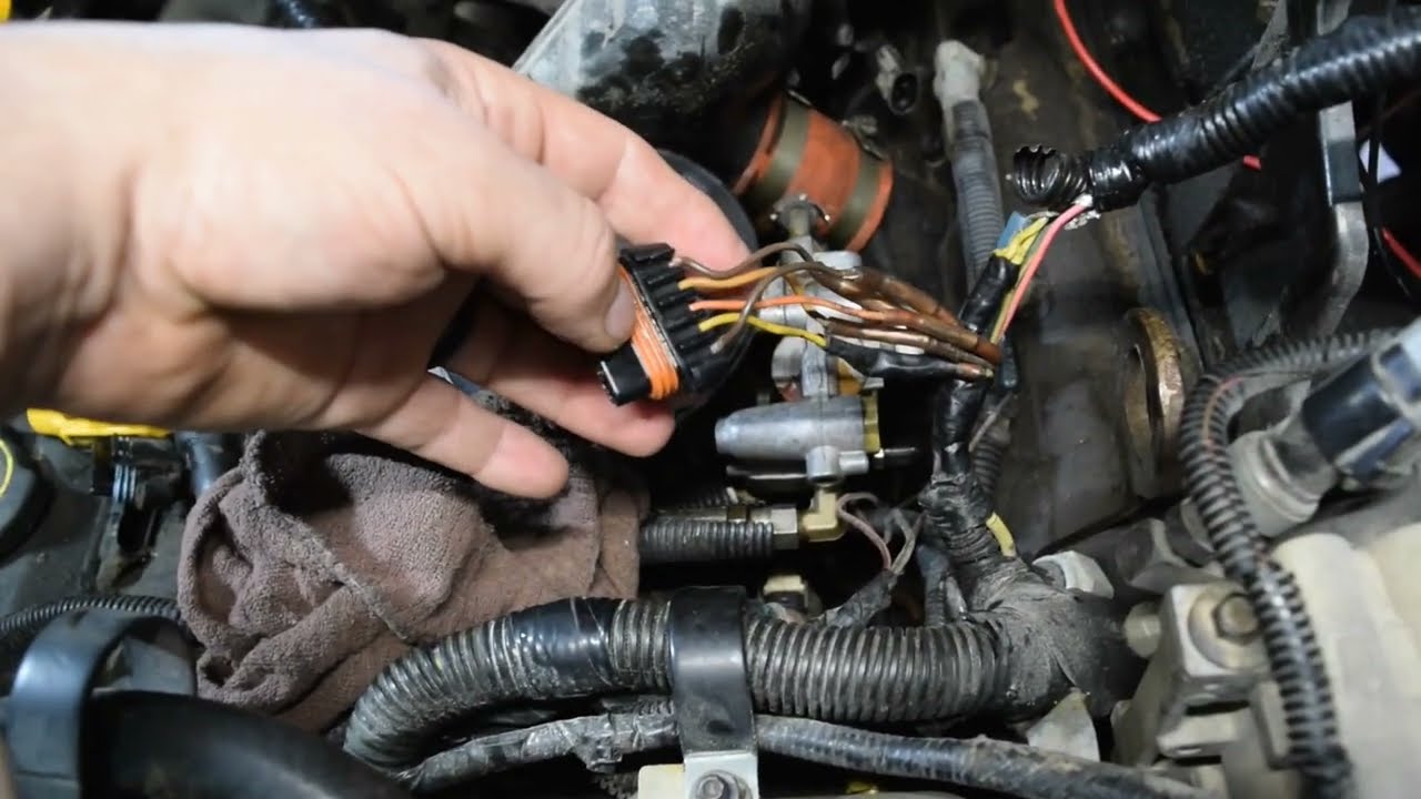 Diagnosing p0270, p0272, p0274, & p1296 codes on a 7.3 Power Stroke diesel. 