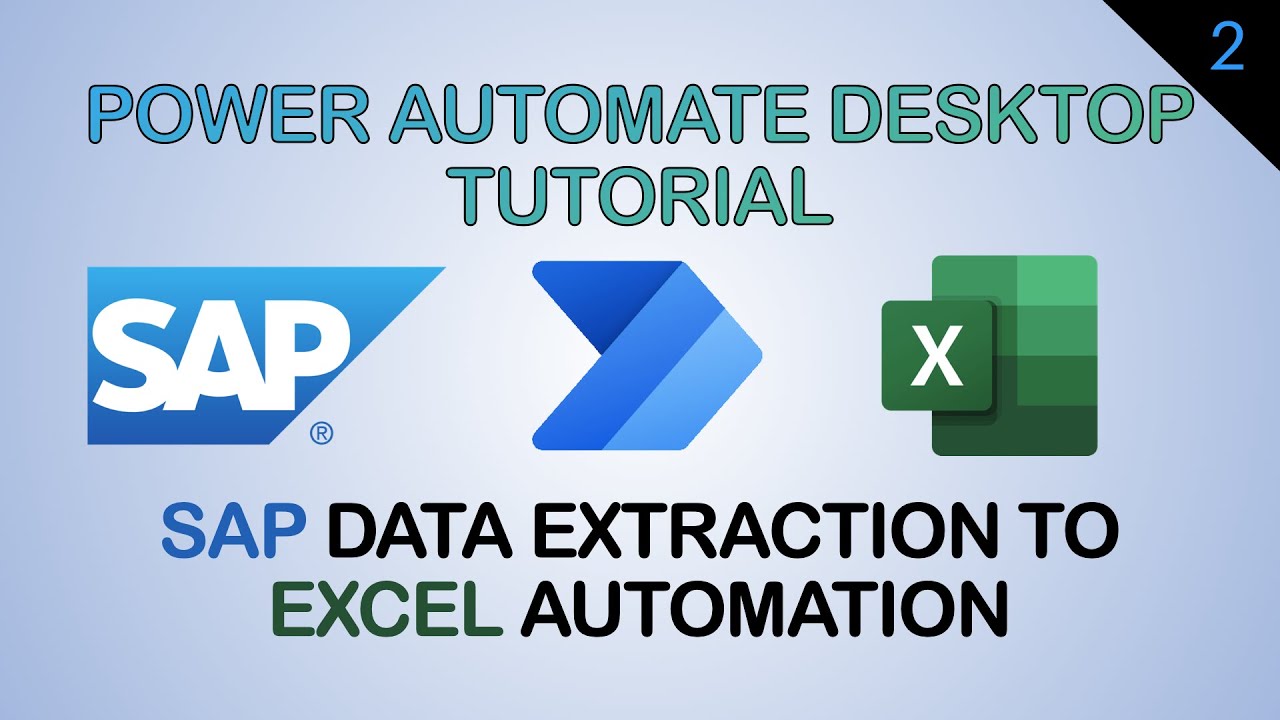 Automate SAP data extraction to Excel with Power Automate Desktop - No Coding Required.