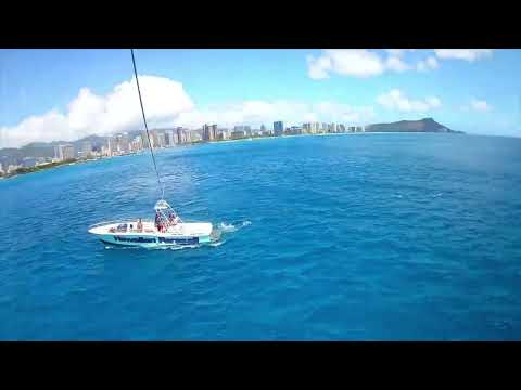 Parasailing at Hawaii | 1000 feet| Waikiki Best Views