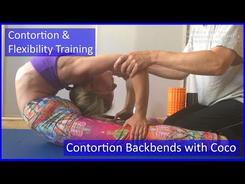 Contortion Training by Flexyart 194: Backbends with Coco  - Also for Yoga, Poledance, Ballet, Dance