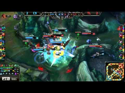 Cloud 9 (C9) VS Team Liquid (TL) Game 5 - 2015 NA LCS Spring Semifinal [Highlights]