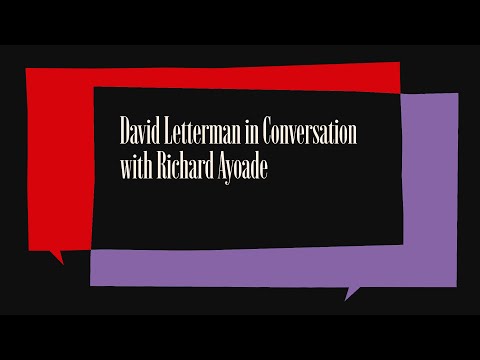 Richard Ayoade and David Letterman on Their Approach to Comedy Part 1 | The Atlantic Festival 2025