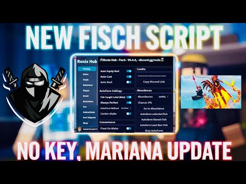 Ronix Hub: Best Roblox Fisch Script with Delta Executor