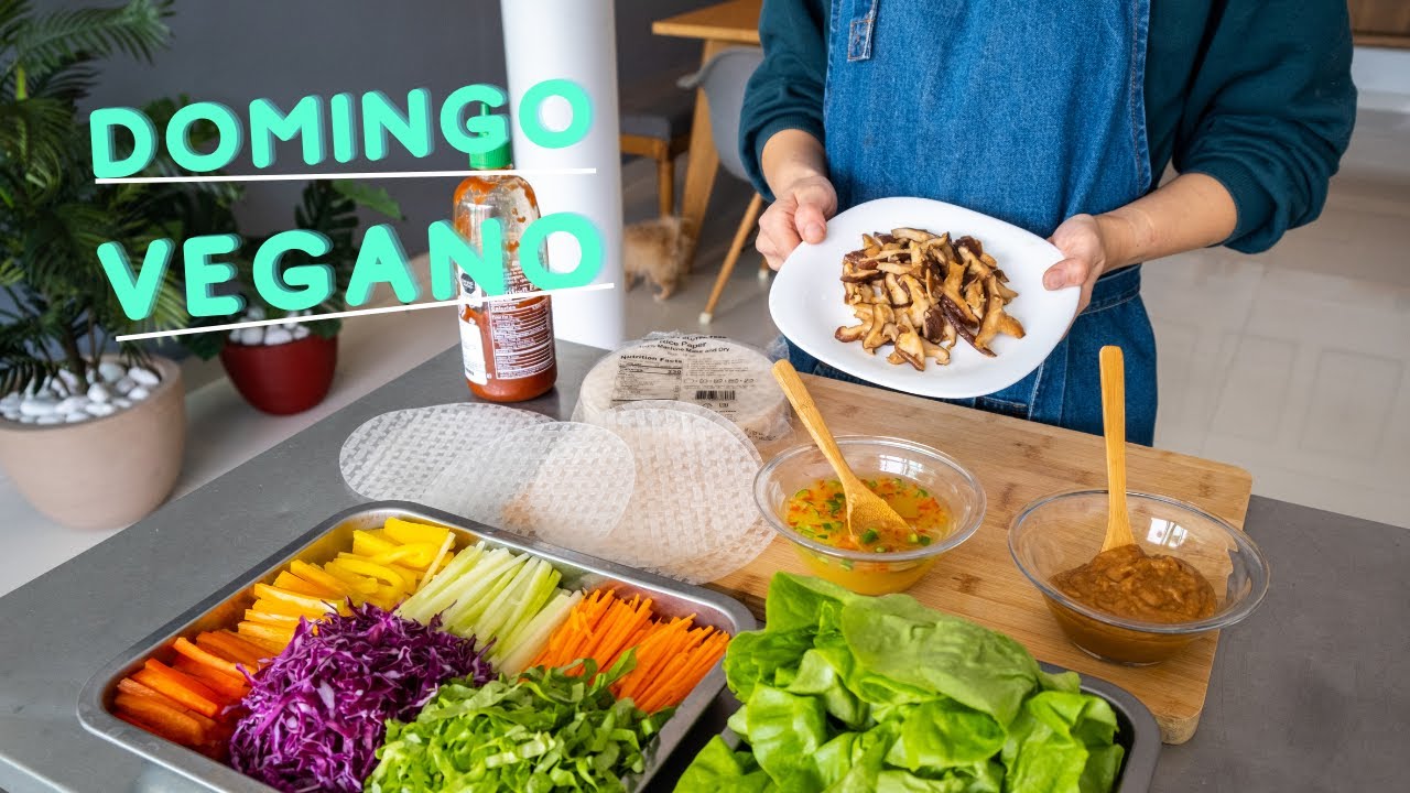Domingo VeganoㅣRollo Primavera Vegana