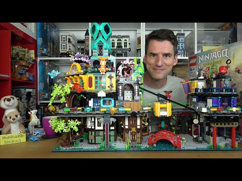 Sind sie noch besser als die Gärten? LEGO® 71799 Die Märkte von Ninjago City 6163 Teile für 370€
