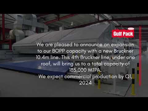 Expansion in bopp Capacity with a new Bruckner 10.4m Line