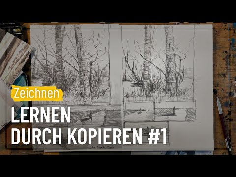 Ideen zum Zeichnen: Lernen durch Kopieren #1 - Paula Modersohn-Becker | Sehen & Gestalten #53