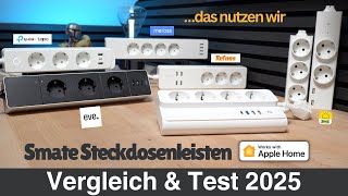 Smarte Steckdosenleisten mit HomeKit - Eve, Tapo, Meross, Refoss, Ikea & UseeLink