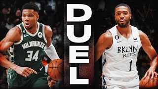 Mikal Bridges - Brooklyn Nets - Giannis Antetokounmpo - Milwaukee Bucks