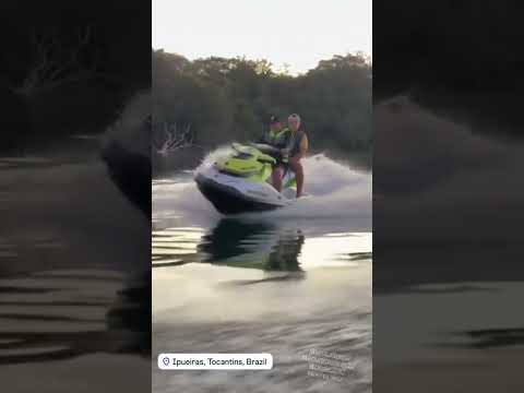 🚀 QUASE VOANDO! Sea-Doo rasgando as águas de Ipueiras-TO 🌊💨