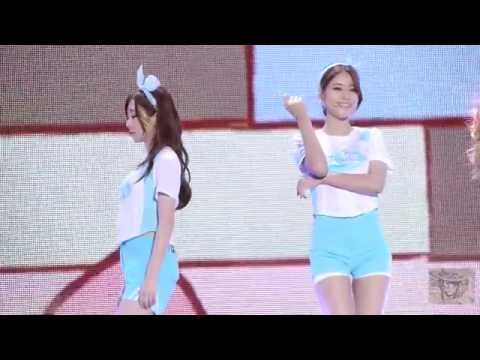 140809 속초 음악대향연 음악중심 AOA 단발머리 (민아) by ace