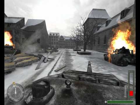 "Call of Duty 1", full walkthrough on Veteran, Part 23 - Soviet Campaign: Oder River Town