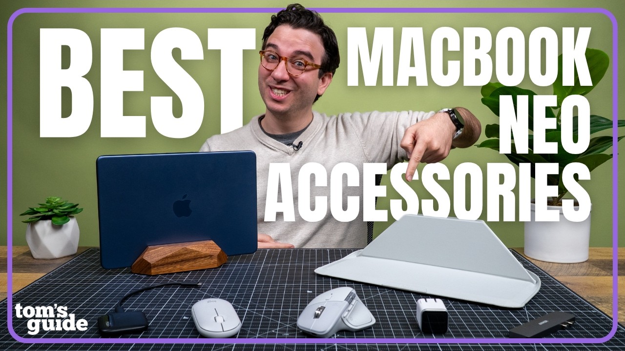 My 9 Favorite MacBook Neo Accessories | Best Case, Mouse, USB Hubs, and More! - YouTube