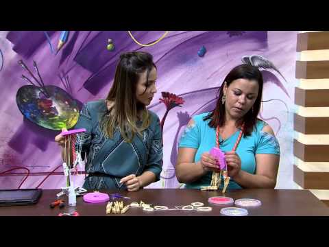 Mulher.com 22/04/2015 Eliete Massi - Pulseira em tear japonês Parte 2/2