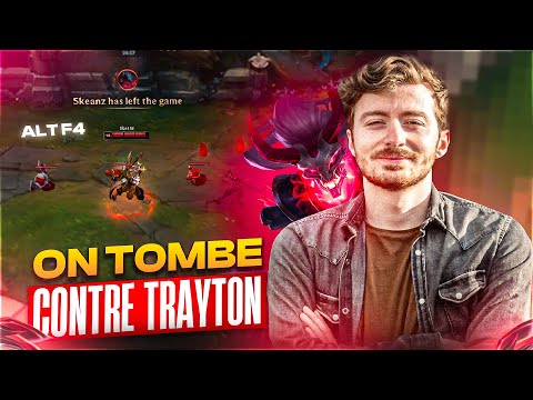 Je tombe contre Trayton mais notre toplaner joue sur le wifi de son avion turc?!