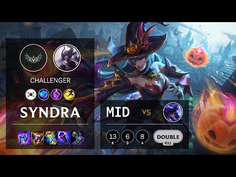 Syndra Mid vs Ryze - KR Challenger Patch 12.4