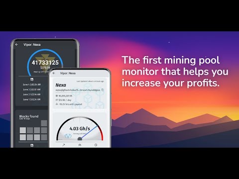 Proof of Work: Mining Monitor