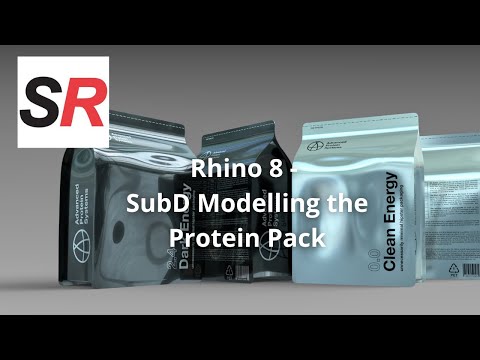 SubD Modelling in Rhino 8  - Packaging and Product Design
