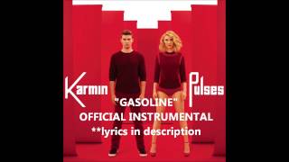 Karmin - Gasoline (Official Instrumental) with lyrics