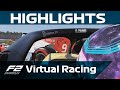 F2 Virtual Racing, Round 2 Highlights | Barcelona
