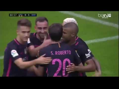 FT Sporting Gijon 0 - 5 Barcelona | Sabtu 24 September 2016