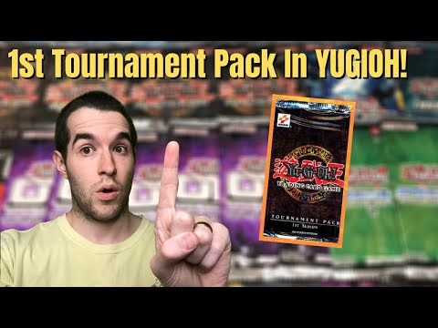 OPENING the FIRST YUGIOH TOURNAMENT PACK EVER! RARE Tournament Pack Yugioh Cards Opening!