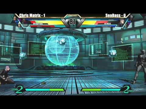 UMVC3 Chris Matrix vs SeaBass - Chris Matrix Raw Skills Challenge