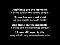 ♥ I Could Not Ask For More ♥ Yo No Podría Pedir Más ~ Edwin McCain - letra en inglés y español