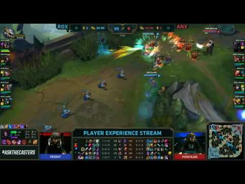 ROX Peanut doesn't need his hands to gank - League of Legends