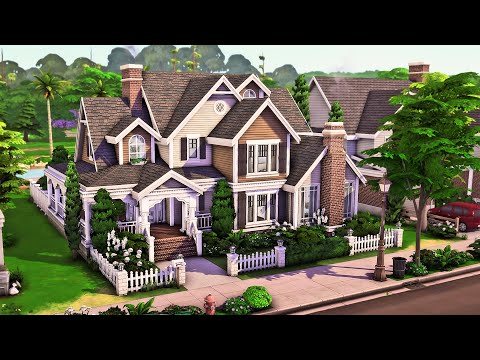 The Pancakes Family Home | The Sims 4 Speed Build