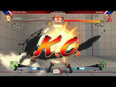 SSF4AE Top 16 @ Civil War 5 - KBrad vs Darkchild / Dieminion vs Fawkes