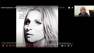 Barbra Streisand - Sweet Inspiration/Where You Lead | Reaction #barbrastreisand #music #reactions