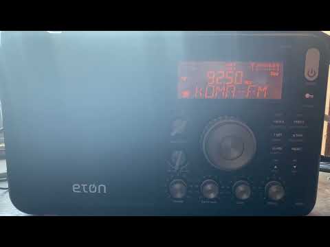 FM DX: 92.5 KOMA Oklahoma City, Oklahoma - legal ID, November 10, 2022 in NW Arkansas