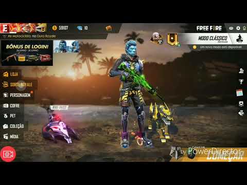 nova skin do motociclista ouro royale!!!