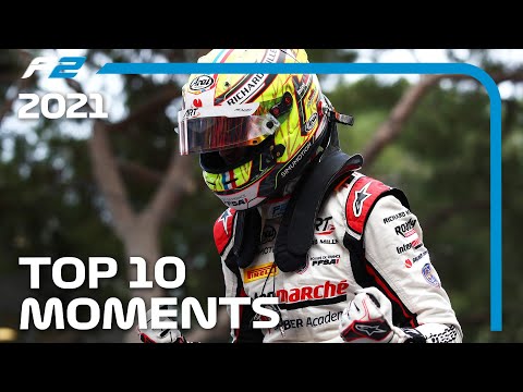 Top 10 Moments Of The 2021 Formula 2 Season!