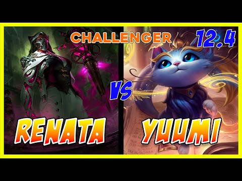 Renata Glasc SUPPORT vs Yuumi | Challenger | Patch 12.4 |  League of Legends Pro Player Replay