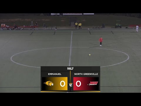 North Greenville vs. Emmanuel - NGU Men's Soccer 2022