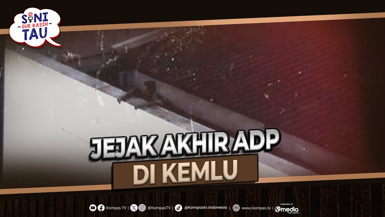 Aktivitas Akhir Arya Daru di Kantor Kemlu Berdasarkan CCTV | SINI GUE KASIH TAU