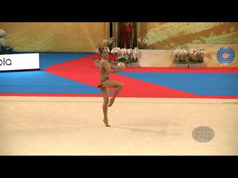 SLAVOVA Oksana (AUT) - 2018 Rhythmic Worlds, Sofia (BUL) - Qualifications Ball